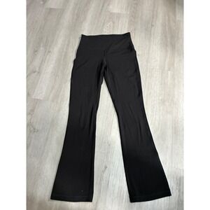 Lululemon Black Flare Yoga Pants High Waist Athletic Leggings Women's